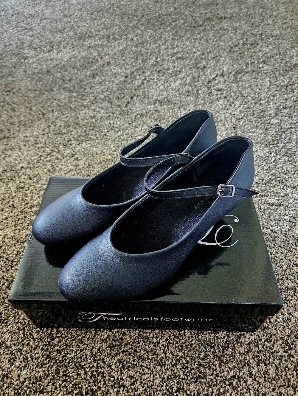 Classic Black Theatricals Character Shoes
